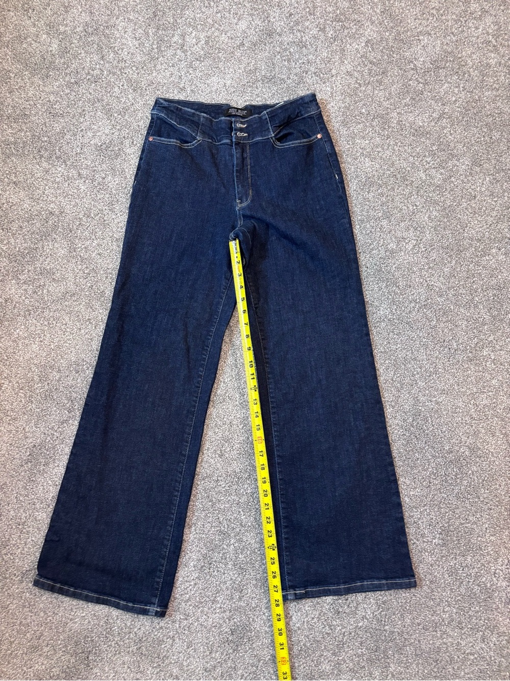 Judy Blue Dark Blue Wide Leg Jeans
Size 30 (11) - Picture 6 of 8